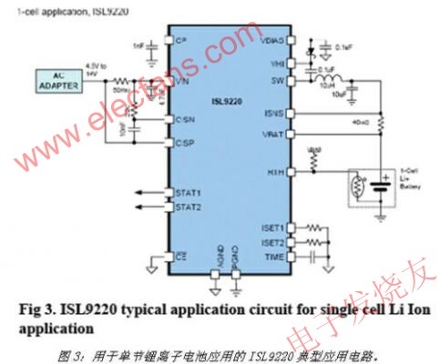 ISL9220，它適用于一節(jié)和兩節(jié)鋰離子電池應(yīng)用。 www.solar-ruike.com.cn