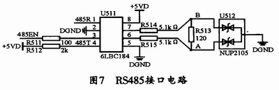  RS485接口電路