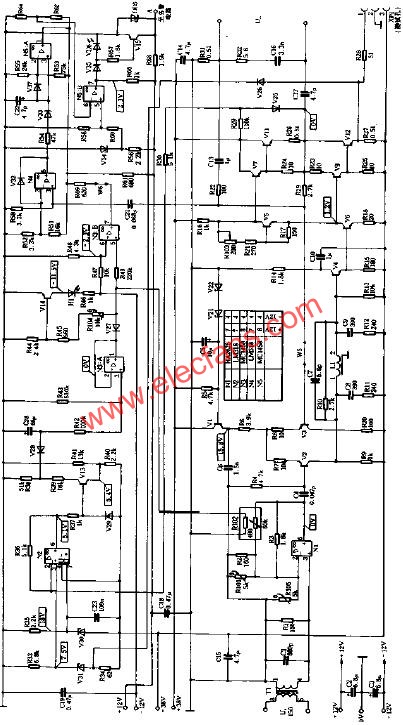 仿制AURA-VA50功放電路圖  www.solar-ruike.com.cn