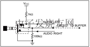 插孔自動檢測電路 www.solar-ruike.com.cn