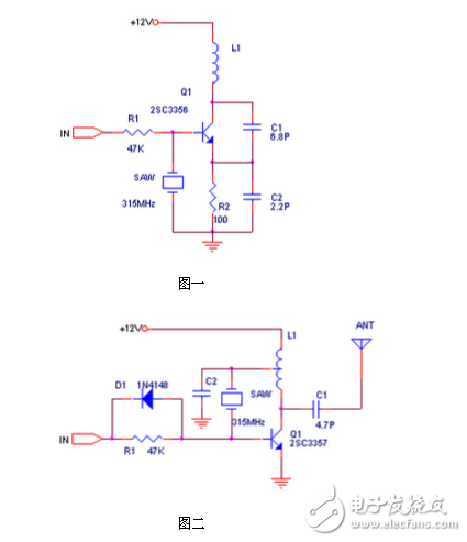 1000米無(wú)線發(fā)射電路圖大全（單管振蕩C8050/高頻三極管/T630調(diào)頻發(fā)射電路詳解）