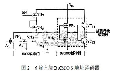 低壓低功耗Flash bicmos SRAM的設計