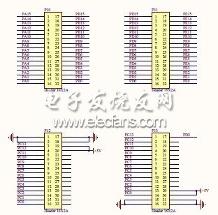 STM32F103RBT6電路圖