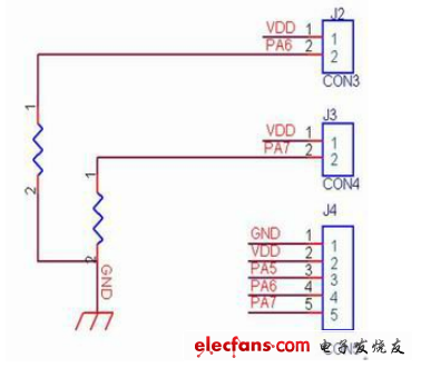 溫度傳感器電路