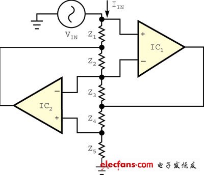 經典的通用阻抗變換器