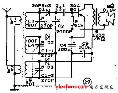 30個“無電源收音機”電路-適合剛剛接觸電子技術的折騰