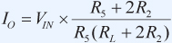 為減少器件庫中的總電阻數(shù)，請設(shè)置R1 = R2 = R3 = R4?，F(xiàn)在，公式1簡化為：