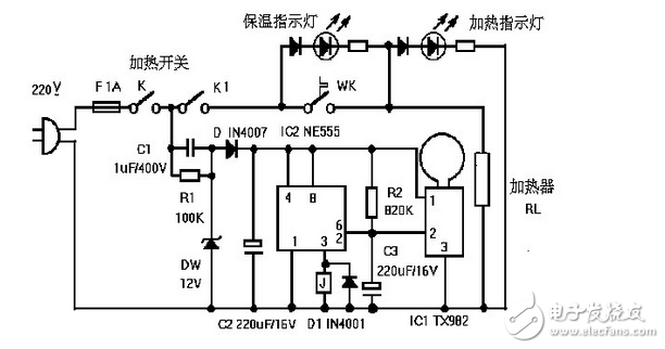 智能型節能飲水機電路設計