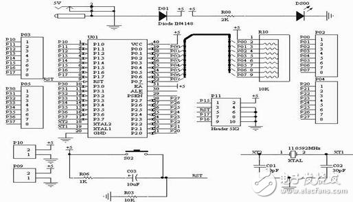 基于AT89S52單片機的智能安防電路設計 —電路圖天天讀（45）