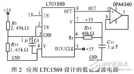 運用LTC1569低通濾波連接器電路設(shè)計方案