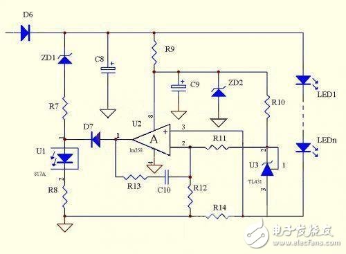 LED電源次級恒流經典電路攻略TOP6 —電路圖天天讀（121）