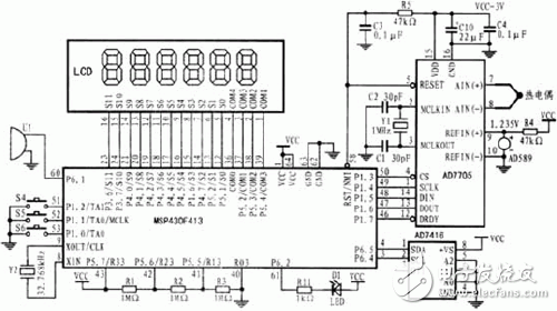 數(shù)顯溫度計(jì)設(shè)計(jì)電路圖大全（DS18B20/89S51單片機(jī)/液晶）