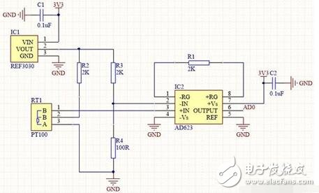 pt100溫度傳感器的工作電路及原理與pt100溫度傳感器的檢定點選擇