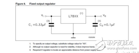 l7805cv為什么要加電容