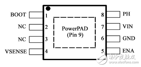 tps5430芯片封裝及應用電路