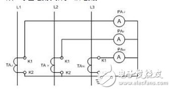 電流互感器接線圖