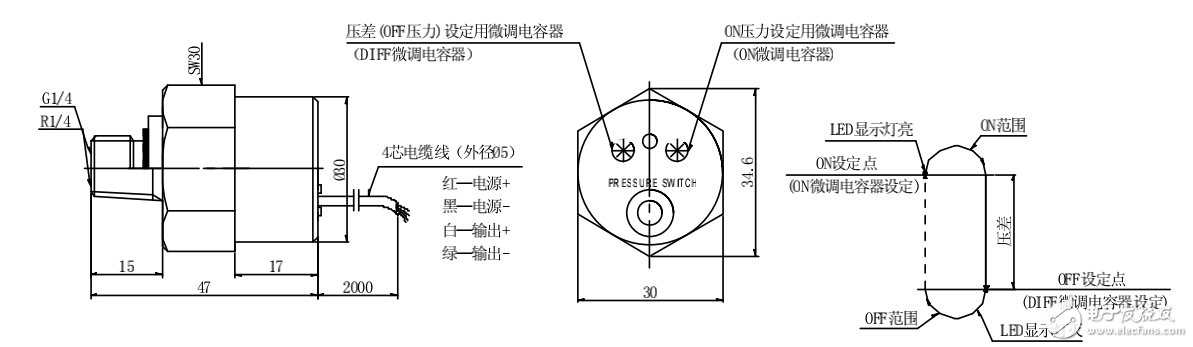 MPM589型電子式壓力開關(guān)