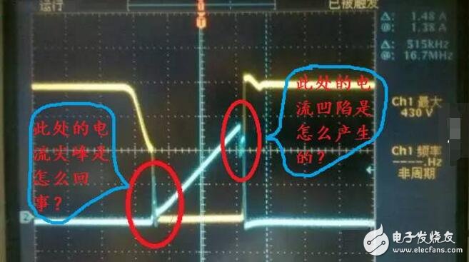 mosfet管開關電流波形問題分析