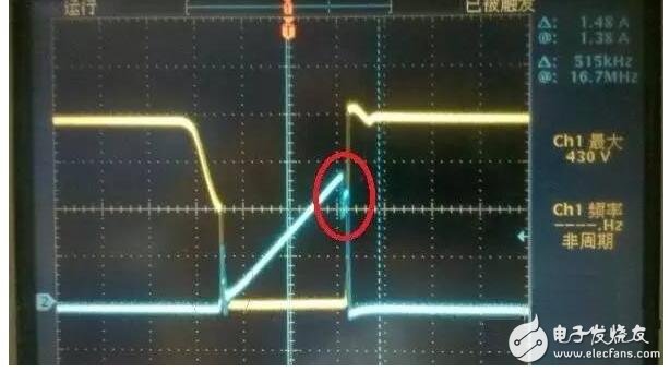 mosfet管開關電流波形問題分析