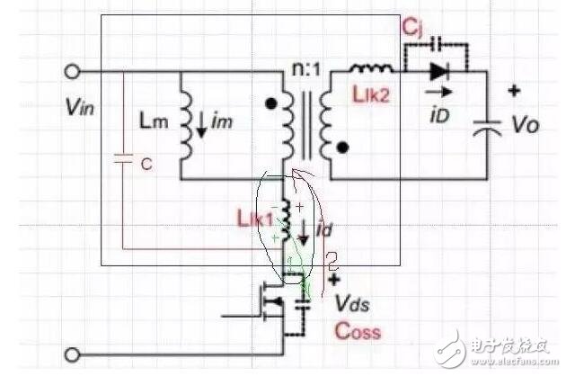 mosfet管開關電流波形問題分析