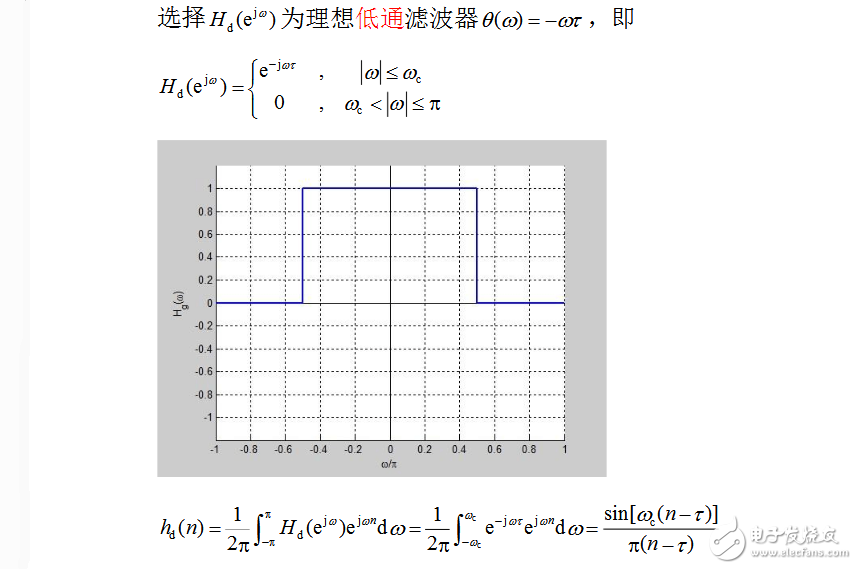 關(guān)于第二類線性相位濾波器問題分析