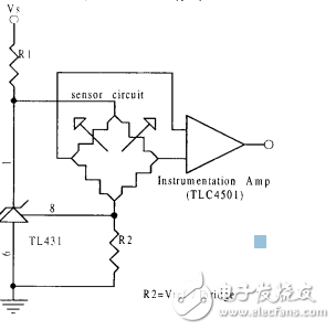 用TL431提供恒定偏流的電橋