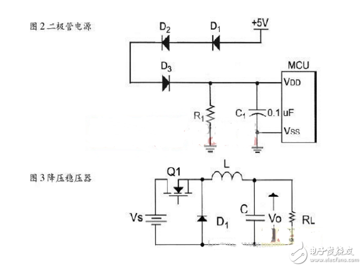 三端穩(wěn)壓器和穩(wěn)壓二極管的區(qū)別_5v轉(zhuǎn)3.3v電路設(shè)計(jì)