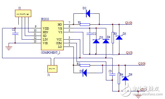 IR2110驅動電路設計方案