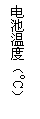 文本框: 電池溫度（oC）